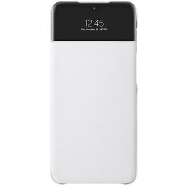 Samsung Original Galaxy A32 5G Fodral Smart S View Wallet Cover Vit