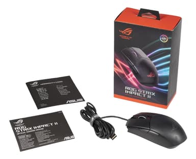 Asus Rog Strix Impact Ii Wireless Gaming Mouse Gamingmus Elgiganten Asus Rog Strix Impact Ii Wireless Gaming Mouse Gamingmus Elgiganten