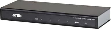 ATEN 4-ports HDMI-splitter, en till fyra skärmar, UHD, 1080p, 3D, sv