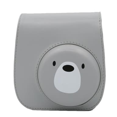 Instax Mini 11 kameraväska PU-läder Grå