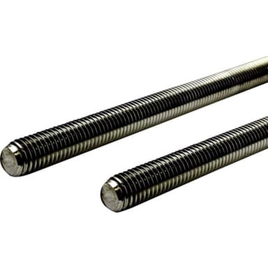 Gängad stång M5 500 mm Stål Reely 10591 M5 1 st