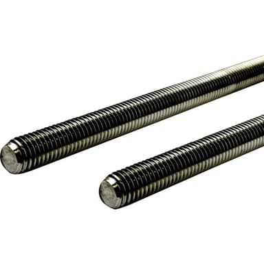 Gängad stång M8 500 mm Stål Reely 10593 M8 1 st