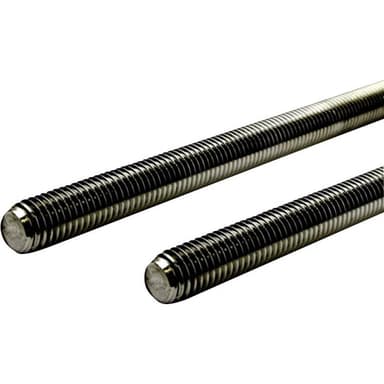 Gängad stång M3 500 mm Stål Reely 10589 1 st
