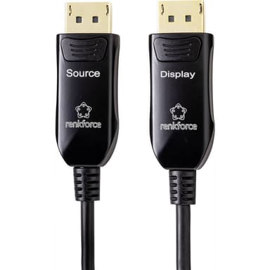 Renkforce DisplayPort Anslutningskabel 50.00 m