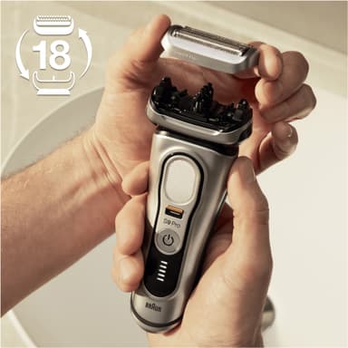 Braun 94M KeyPart utbytes rakhuvud 394792 (silver)