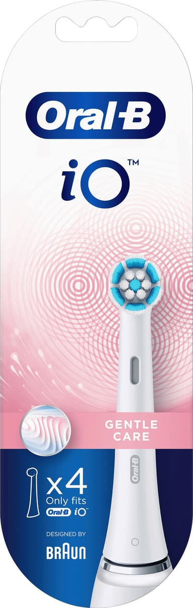 Oral-B iO Gentle Care  tandborsthuvud 343554 (vit)