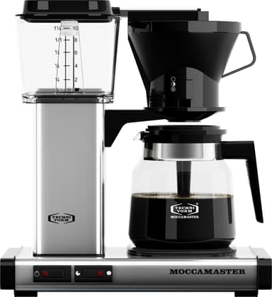 Moccamaster Manual kaffebryggare 53702 (silver)