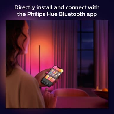 Philips Hue Gradient Signe vit bordslampa