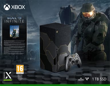 Xbox Series X Halo Infinite 1 TB (svart)