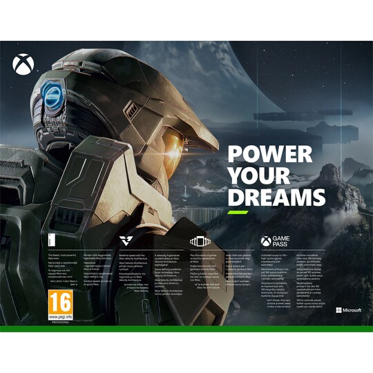 Xbox Series X Halo Infinite 1 TB (svart)