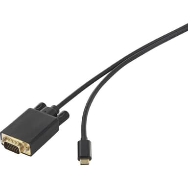 Renkforce USB-C™ / VGA Adapterkabel 0.50 m RF-4535918