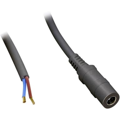 TRU COMPONENTS DC-kabel DC-hylsdon - Öppen ände 5.50 mm