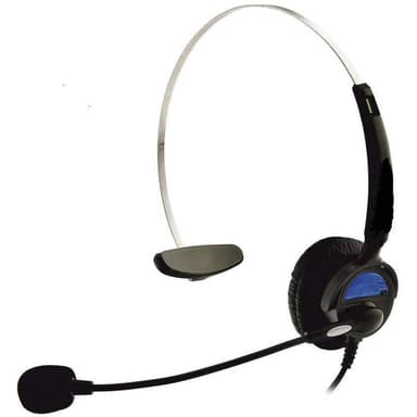 Basetech KJ-97 Telefon On-ear headset Svart