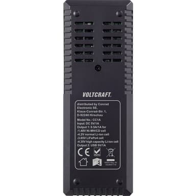VOLTCRAFT CC1A Batteriladdare NiMH, LiIon, LiFePO, NiCd