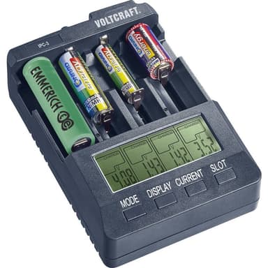 VOLTCRAFT IPC-3 Batteriladdare LiIon, NiCd, NiMH 10440,