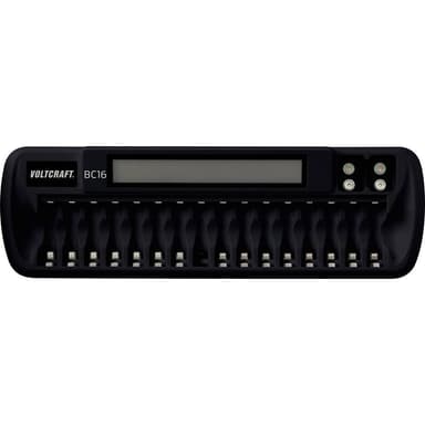 VOLTCRAFT BC16 Batteriladdare NiMH, LiIon AA (R6), AAA
