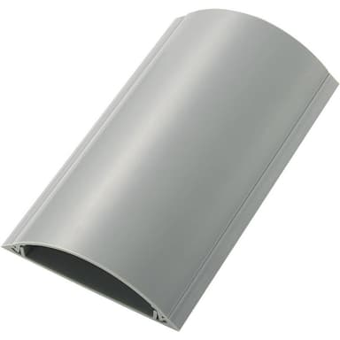 TRU COMPONENTS Kabelbrygga PVC Grå Antal kanaler: 1