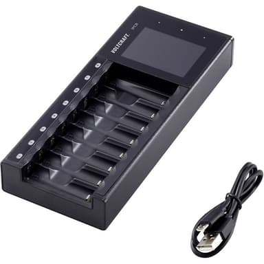 VOLTCRAFT IPC-8 Batteriladdare NiMH, NiCd, NiZn, LiIon,