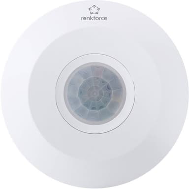 Renkforce 1488533 Tak PIR-rörelsedetektor 360 ° Relä