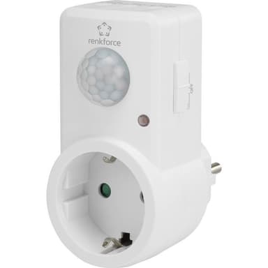 Renkforce 1588385 Mellanplugg PIR-rörelsedetektor 120 °