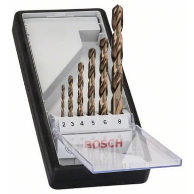Bosch Accessories 2607019924 HSS Metall-spiralborrset 6