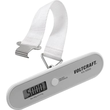 VOLTCRAFT KS-5000 Bagagevåg Vägningsområde 50 kg