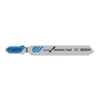 Sticksågsblad T 118 EFS - Basic for Inox Bosch