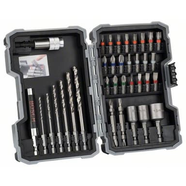 Borr- & bitssats Slipat 35 delar Bosch Accessories