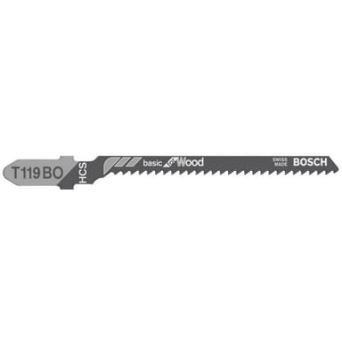 Sticksågsblad T 119 BO - Basic for Wood Bosch