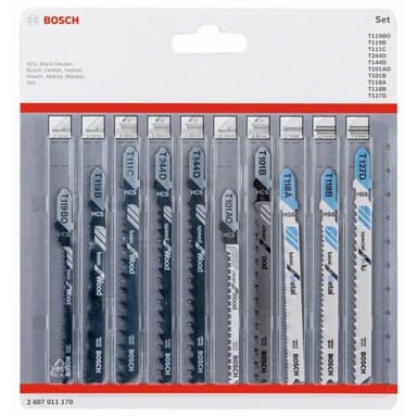 Sticksågsblad Bosch Accessories 2607011170 N/A 10 st