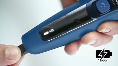 Philips Series 5000 rakapparat S546618 (svart/blå)