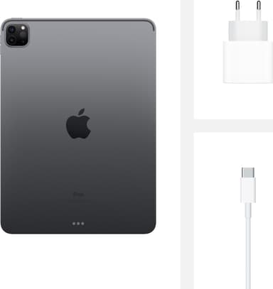 iPad Pro 12.9" 2020 256 GB WiFi (rymdgrå)