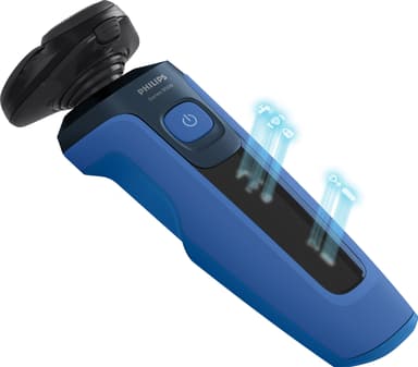 Philips Series 5000 rakapparat S546618 (svart/blå)