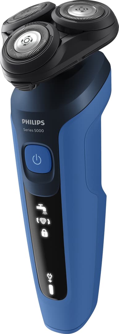 Philips Series 5000 rakapparat S546618 (svart/blå)