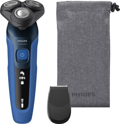 Philips Series 5000 rakapparat S546618 (svart/blå)
