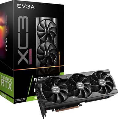 EVGA GeForce RTX 3080 XC3 ULTRA GAMING LHR grafikkort (10GB)