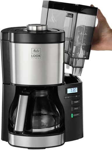 Melitta Look Timer kaffebryggare MEL22184 (svart)