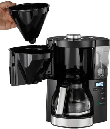 Melitta Look Timer kaffebryggare MEL22184 (svart)