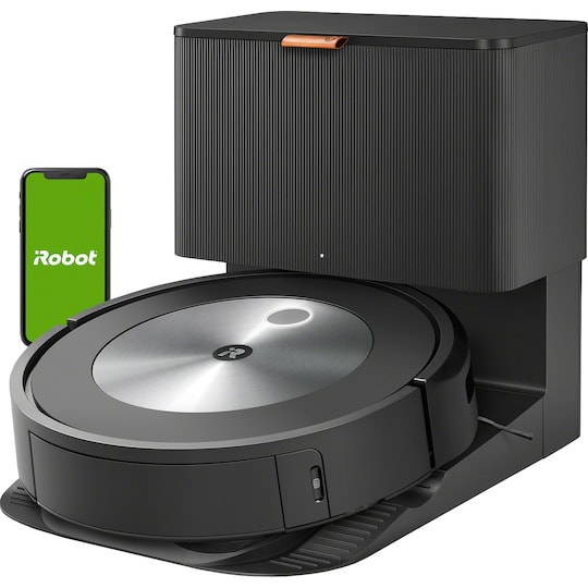 iRobot Roomba J7+ robotdammsugare J755840 (grå)