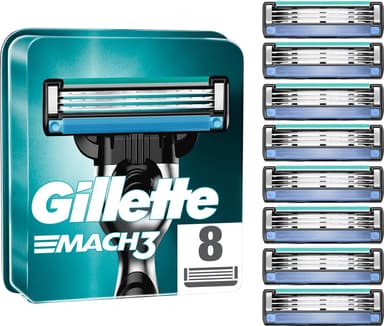 Gillette Mach3 rakblad 8-pack 462834
