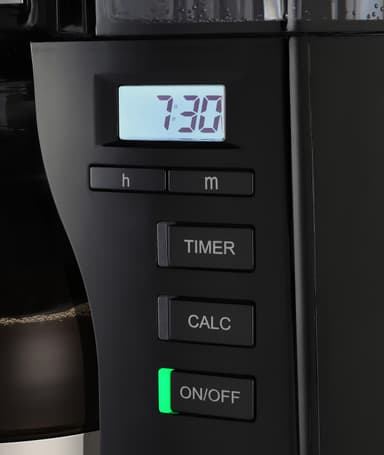 Melitta Look Timer kaffebryggare MEL22184 (svart)