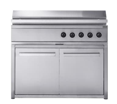 Nordic Line Stainless - Utekök Basmodul med dörr 120 cm (2 moduler)