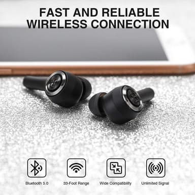 Monster Cleartalk 102 True Wireless Earbuds Black