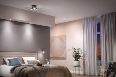 Philips Hue Centura svart infälld spotlight 5.7W