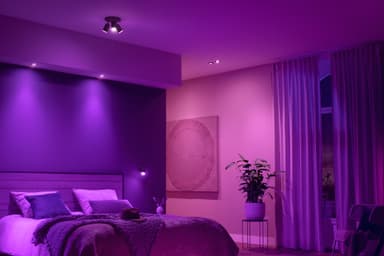 Philips Hue Centura svart infälld spotlight 5.7W