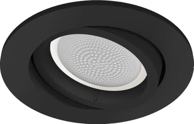 Philips Hue Centura svart infälld spotlight 5.7W