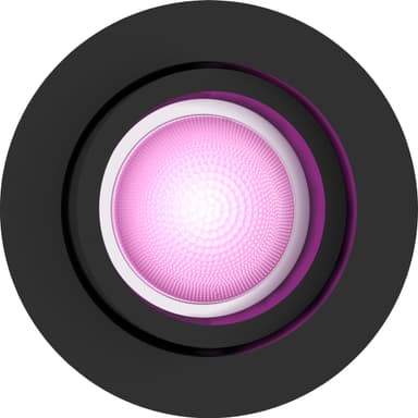 Philips Hue Centura svart infälld spotlight 5.7W