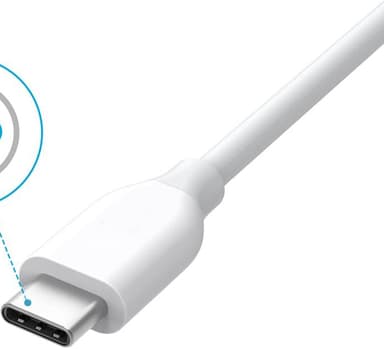Anker Powerline USB-C till USB 3.0-kabel 0.9 m (vit)