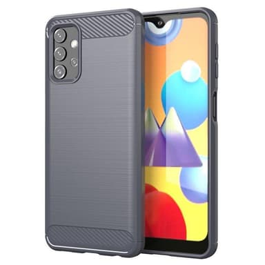 SKALO Samsung A32 5G Armor Carbon Stöttåligt TPU-skal - Grå
