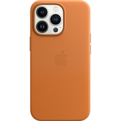 iPhone 13 Pro läderfodral med MagSafe (Golden Brown)
